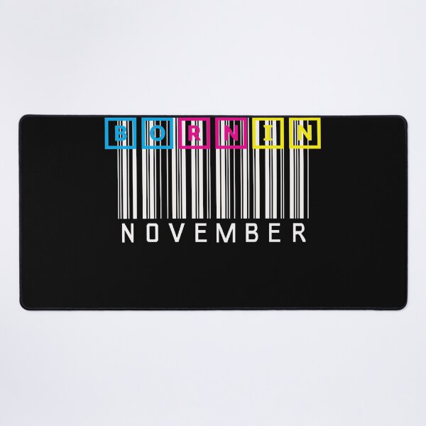 Item preview, BORN IN NOVEMBER designed and sold by LiscaGraphicArt.