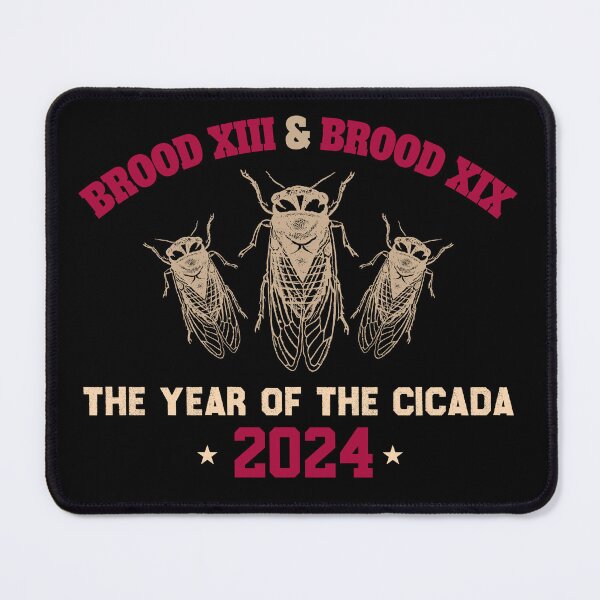 Item preview, Cicada Swarm, Brood XIII & XIX The Year Of The Cicada 2024 designed and sold by ArtByKatti.