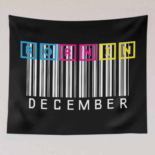 Item preview, BORN IN DECEMBER designed and sold by LiscaGraphicArt.