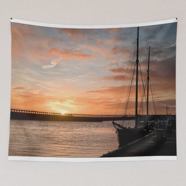 Item preview, January sunrise on the River Blyth designed and sold by Violaman.