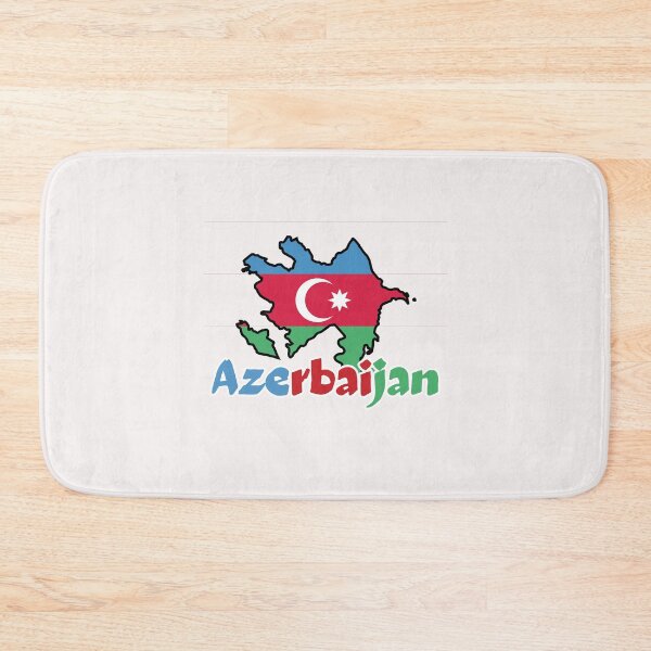 Item preview, Azerbaijan Flag Map designed and sold by AnimalsDH305.