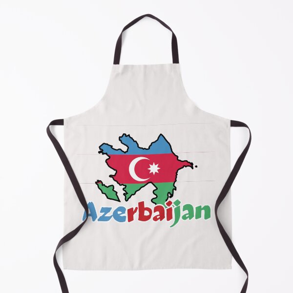 Item preview, Azerbaijan Flag Map designed and sold by AnimalsDH305.