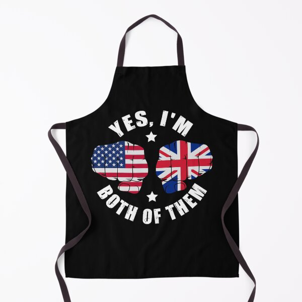 Item preview, Half American Half British Flag Yes I'm Both Of Them designed and sold by OX-tright.