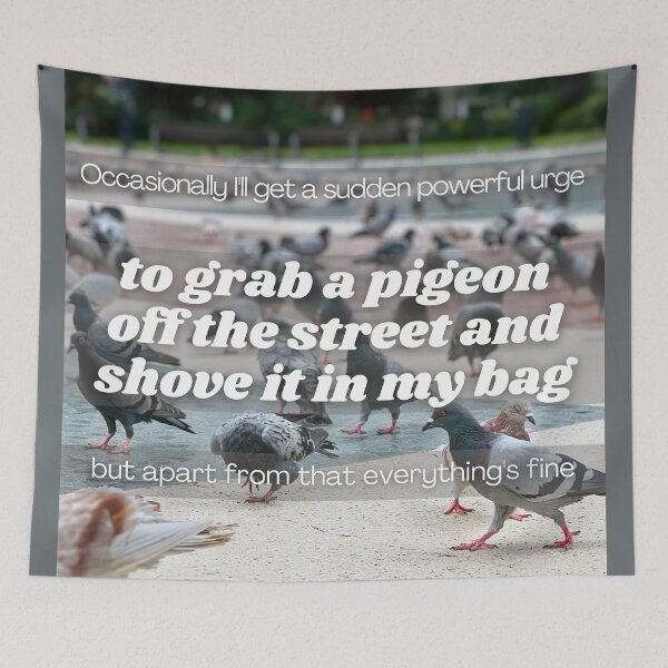 Item preview, Pigeon Confessions designed and sold by OpheliaObjects.
