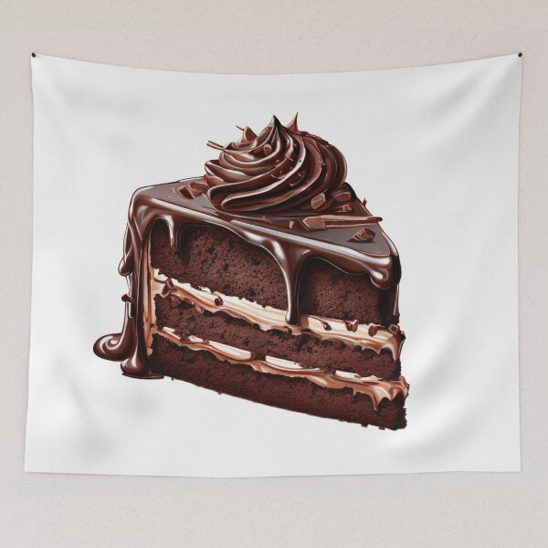 Item preview, A Delicious Piece Of A Chocolate Cake Design designed and sold by Sonja818.