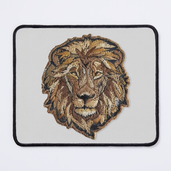 Item preview, Embroidered Lion Patch Design designed and sold by SociallyRemoved.