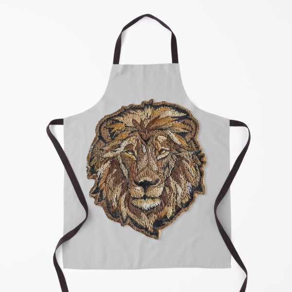 Item preview, Embroidered Lion Patch Design designed and sold by SociallyRemoved.