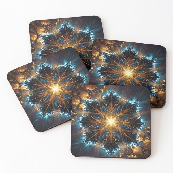 Item preview, Fractal Snowflake designed and sold by NerdscapeDC.