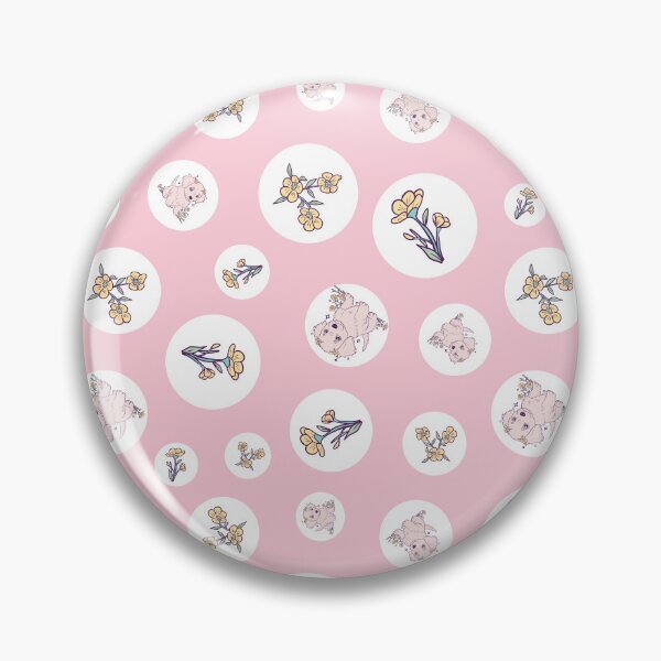 Item preview, Bubbly Buttercup Puppy Seamless Pattern designed and sold by SPIRIMAL.
