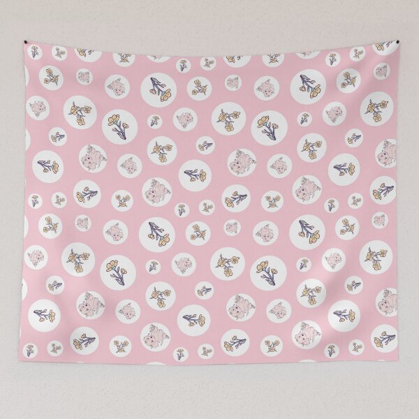 Item preview, Bubbly Buttercup Puppy Seamless Pattern designed and sold by SPIRIMAL.
