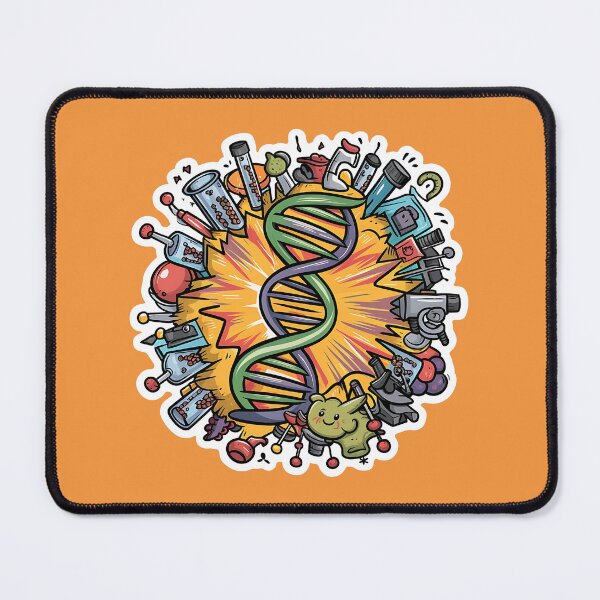 Item preview, Biotechnology Bonanza - DNA & Atoms Comic Explosion , Chemistry&fun designed and sold by Molecularmerch.