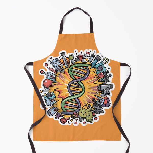 Item preview, Biotechnology Bonanza - DNA & Atoms Comic Explosion , Chemistry&fun designed and sold by Molecularmerch.