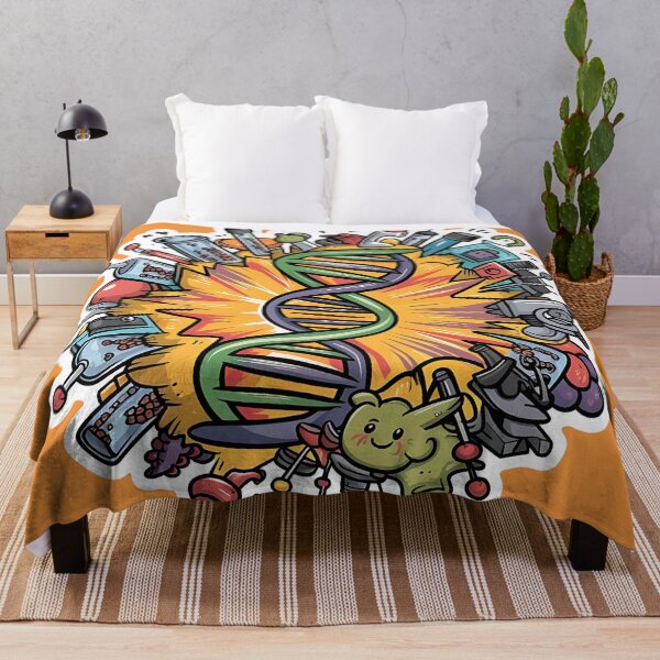 Item preview, Biotechnology Bonanza - DNA & Atoms Comic Explosion , Chemistry&fun designed and sold by Molecularmerch.