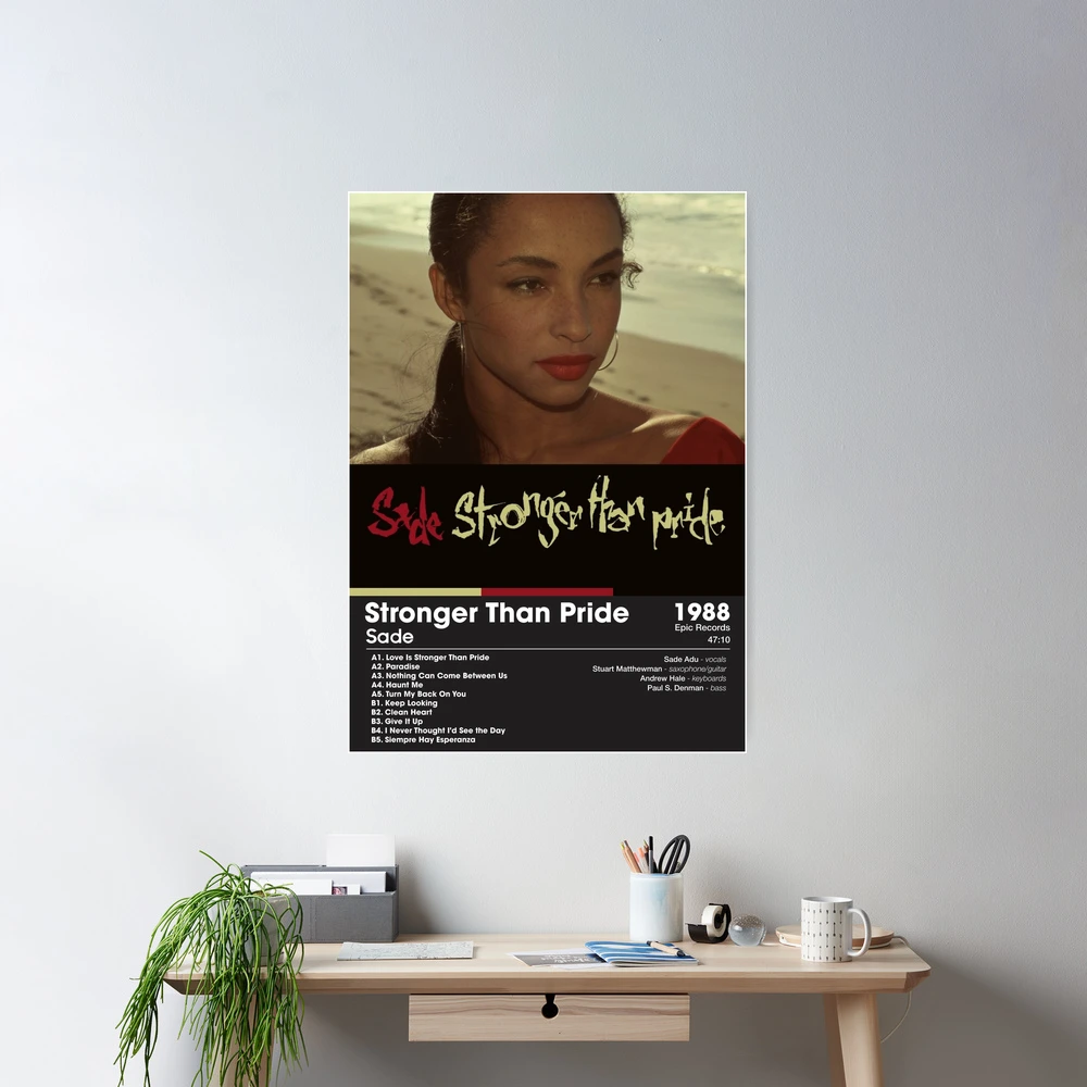 Sade - Stronger Than Pride | Album Card