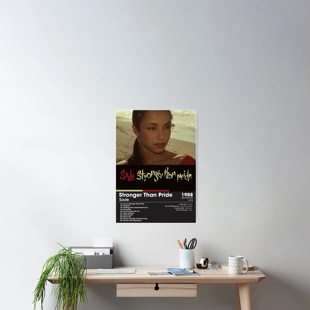 Sade - Stronger Than Pride | Album Card