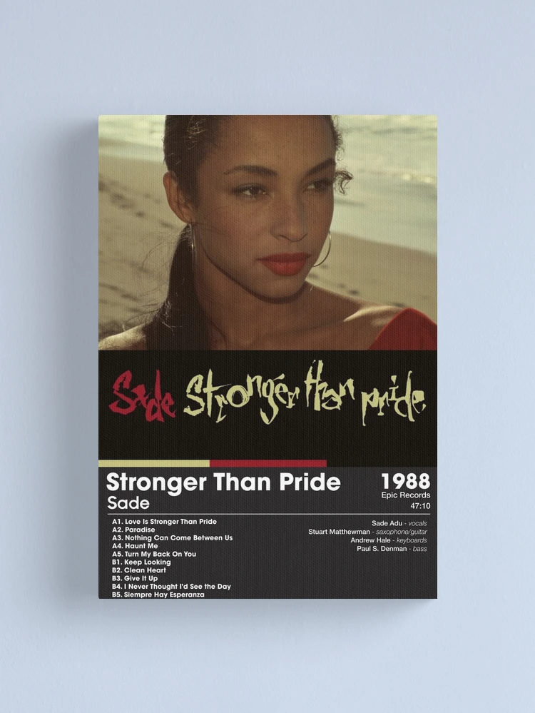 Sade - Stronger Than Pride | Album Card