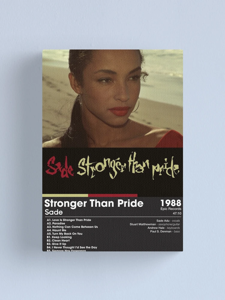 Sade - Stronger Than Pride | Album Card