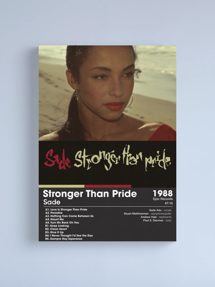 Sade - Stronger Than Pride | Album Card