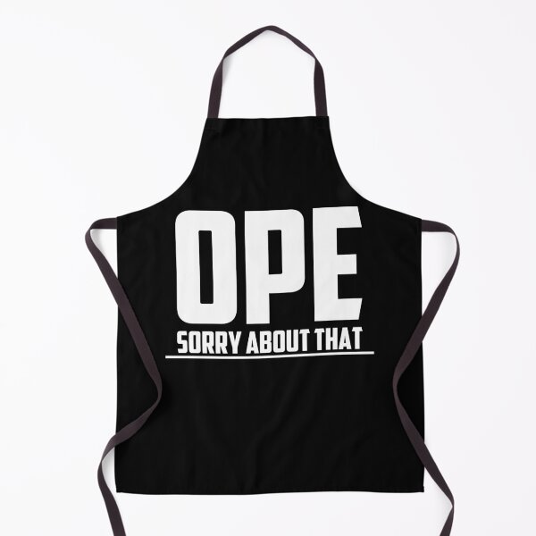 Item preview, Ope, Sorry About That designed and sold by Crossroads-Art.