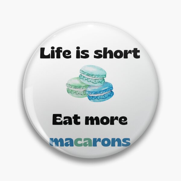 Item preview, Sweet dessert blue macarons designed and sold by Yeyishop.