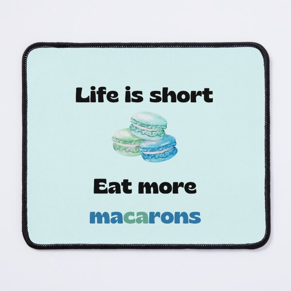 Item preview, Sweet dessert blue macarons designed and sold by Yeyishop.