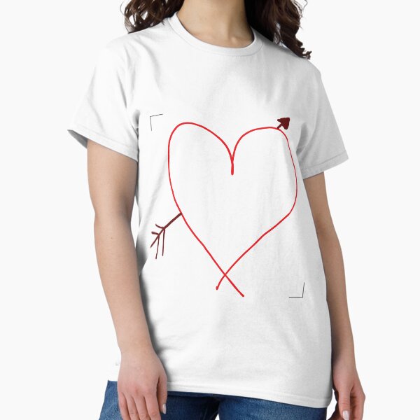 Item preview, Wounded heart designed and sold by CREATINGTSHIRTS.