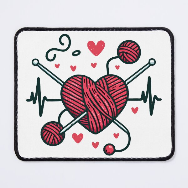 Item preview, Knitting Heartbeat designed and sold by Stick-Artistry.