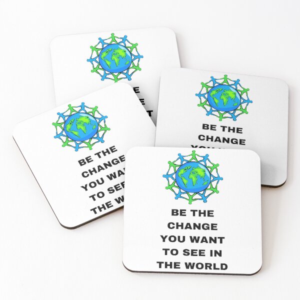 Item preview, Be the Change You Want to See in the World designed and sold by recreates.