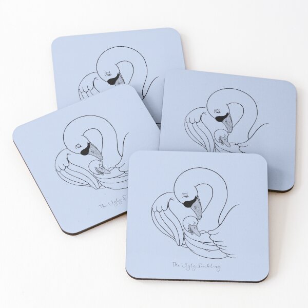 Item preview, Copie de The Ugly Duckling & Mom - Calligraphy designed and sold by Atropa Parcae.