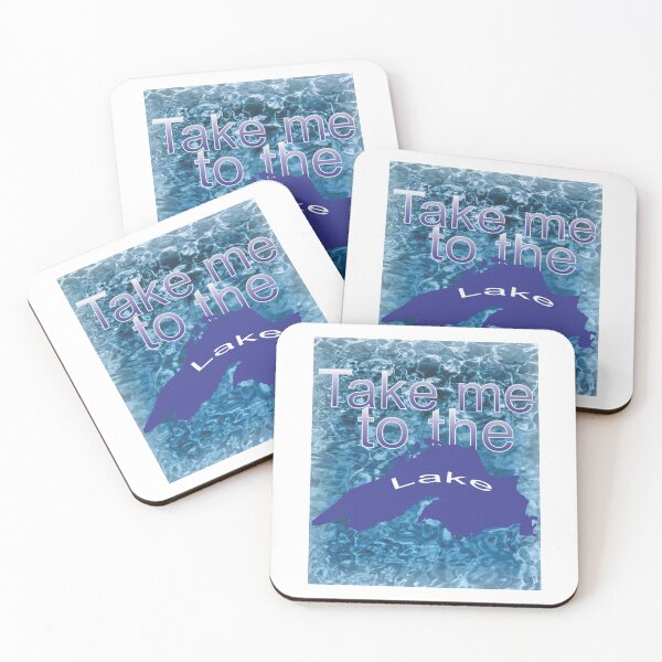 Item preview, Take me to the Lake (Lake Superior Shape Art) designed and sold by TerScott.