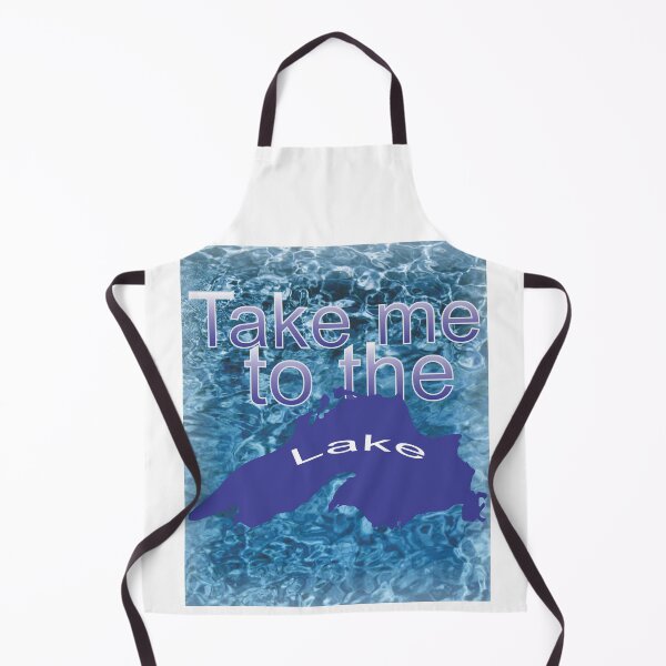 Item preview, Take me to the Lake (Lake Superior Shape Art) designed and sold by TerScott.