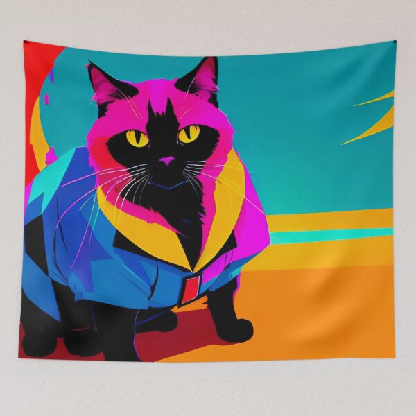 Item preview, Chubby Chic: Fat Cat in a Stylish Jacket designed and sold by GrizzlyCollective.