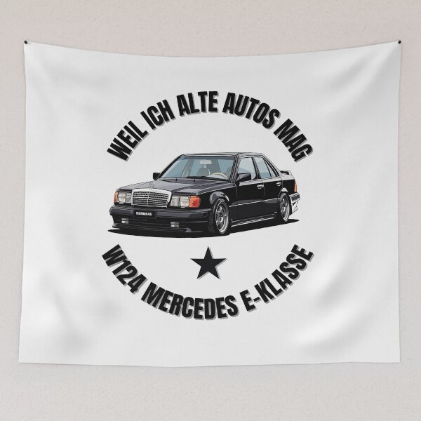 Item preview, W124 Mercedes E-Class im klassischen Stil designed and sold by AdaMazingDesign.