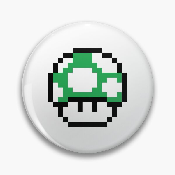 Item preview, 1UP - Green mushroom pixel video game designed and sold by LeGrizou.