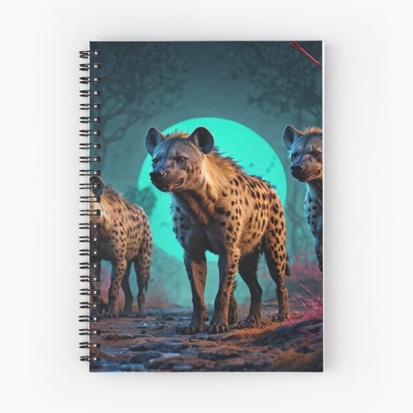 Artikelvorschau, Hyenas at Night entworfen und verkauft von NerdscapeDC.
