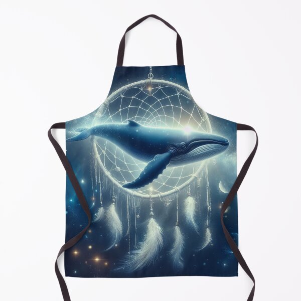 Item preview, Dream of the Heavenly Whale - Celestial Ocean Art Print designed and sold by lloreleya.