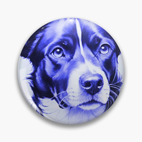 Item preview, Blue Pen Paws: Adorable Dog Artwork designed and sold by GrizzlyCollective.