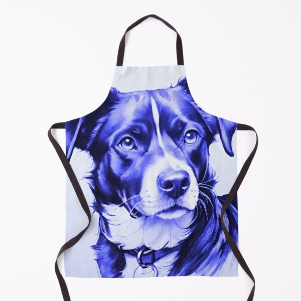 Item preview, Blue Pen Paws: Adorable Dog Artwork designed and sold by GrizzlyCollective.