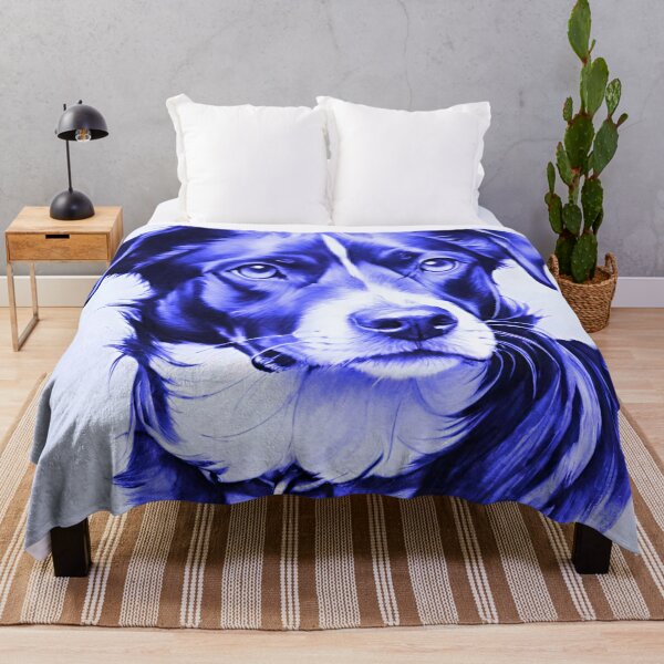 Item preview, Blue Pen Paws: Adorable Dog Artwork designed and sold by GrizzlyCollective.