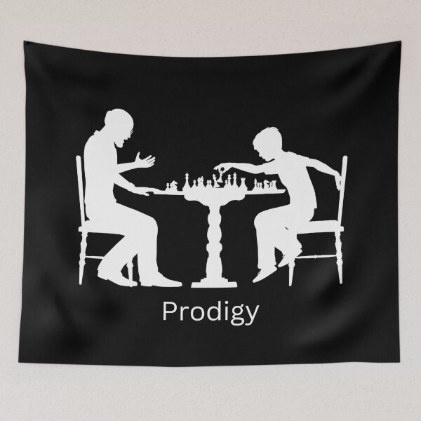 Item preview, Chess Prodigy Silhouette Inspiring Generations Talented designed and sold by VanessaMF.