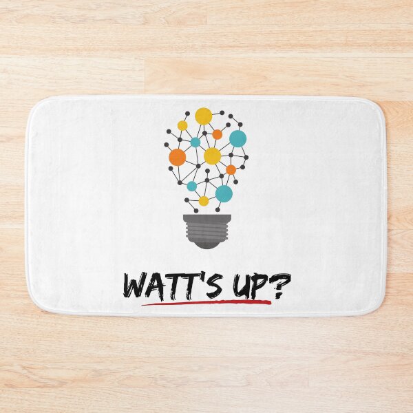 Item preview, Funny Electrician T-Shirt: Watt's Up? designed and sold by GoodTripper.