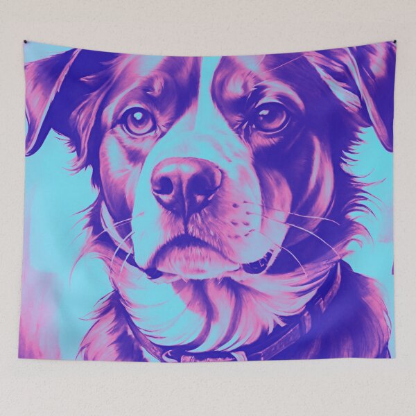 Item preview, Playful Pup: Cute Dog Artwork designed and sold by GrizzlyCollective.