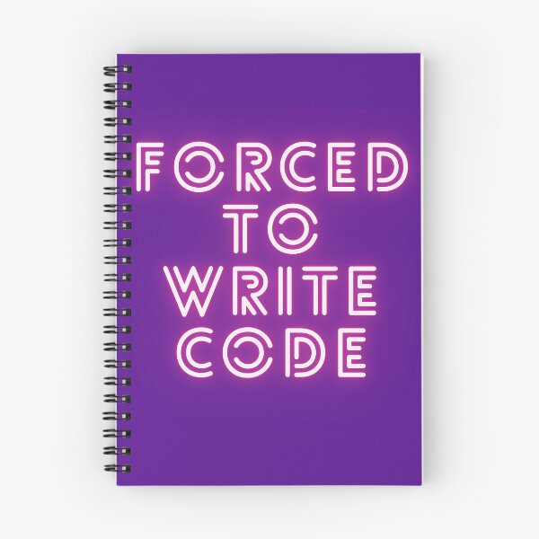 Item preview, Forced To Write Code designed and sold by Divinetee.