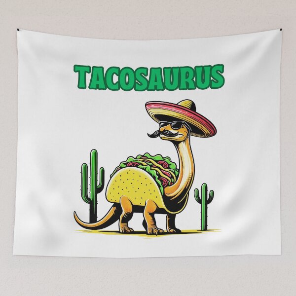 Item preview, Tacosaurus The Ultimate Foodie Fiesta designed and sold by elynne9.