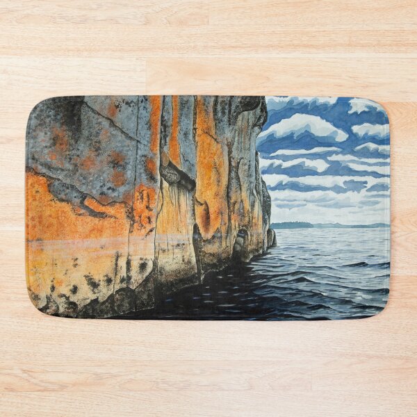 Item preview, Lac La Croix Pictographs Painting designed and sold by Stephen Emms.