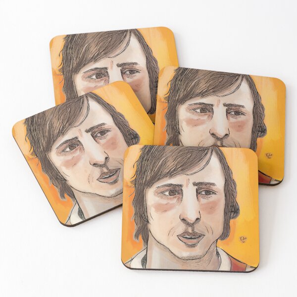 Item preview, Johan Cruyff Ink drawing designed and sold by Tulencalcio.