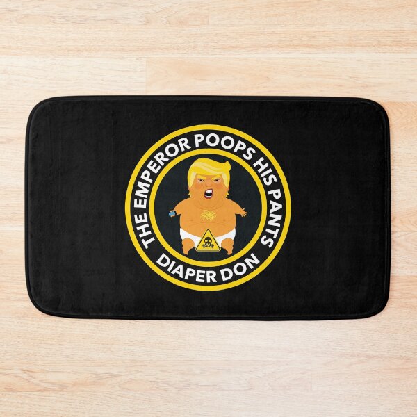Item preview, Warning: The Emperor Poops His Pants - Diaper Don - Anti trump designed and sold by Thelittlelord.