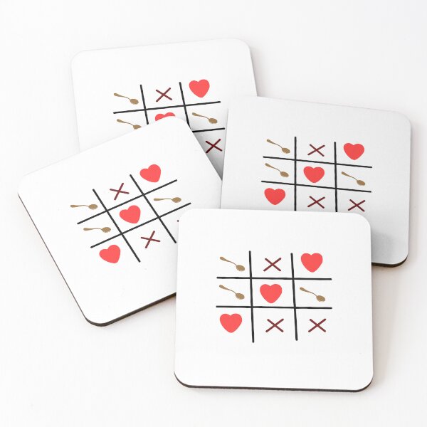Item preview, Spoon Theory Tic Tac Toe Game Graphic Tee designed and sold by GoodTripper.