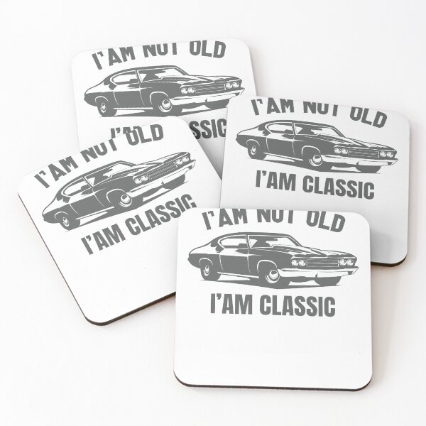 Item preview, I'm Not Old I'm Classic Funny Car Graphic designed and sold by Optimus2Shop.