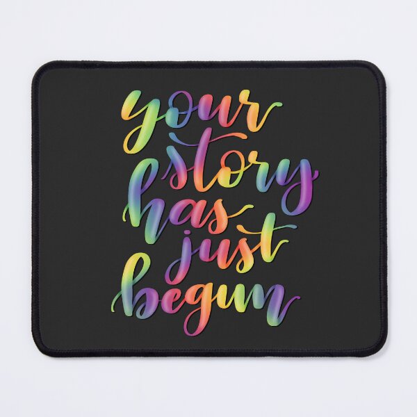 Item preview, Your Story Has Just Begun | Lucifer Quote | Hazbin Hotel Fanart designed and sold by cadencreations.